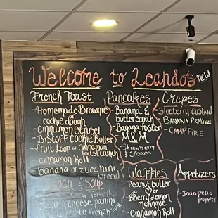 Inside menu