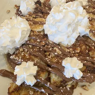 Breakfast Chunky Monkey Crepe
