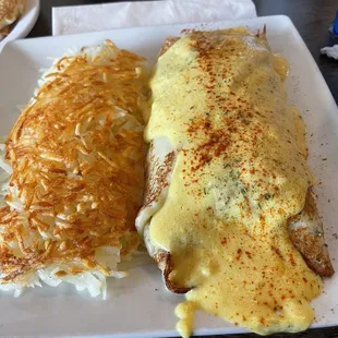 Breakfast Crepes Florentine