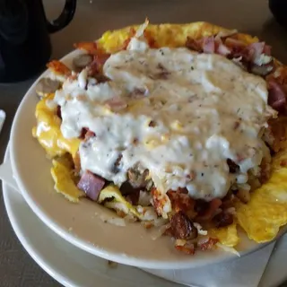 Breakfast Meat Lovers griddle