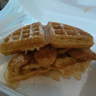 Breakfast Chicken and Waffle