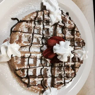 Breakfast Nutty Pecan Waffle