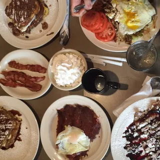 Breakfast Chicken Shawarma Hash