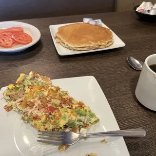 Breakfast Veggie Omelet
