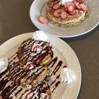 Breakfast Strawberry Pancake
