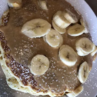 Breakfast Peanut Butter Pancakes