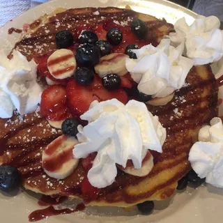 Breakfast Fruity Tooty Pancakes