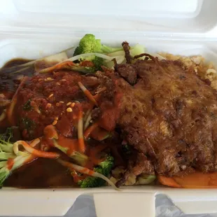 Veggie egg foo young