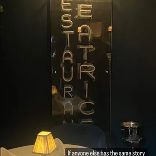 The old sign from the Beatrice Inn.