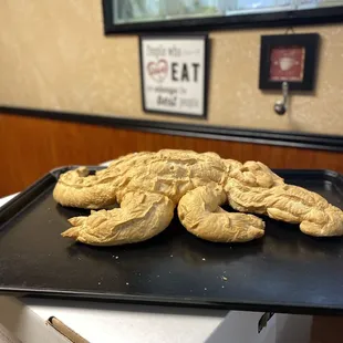 Cool alligator bread