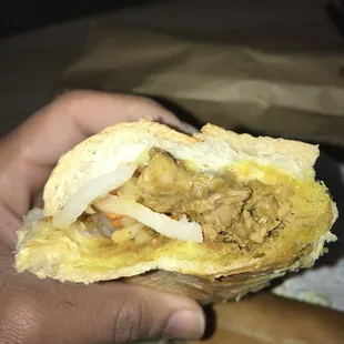 Chicken Curry Sandwich