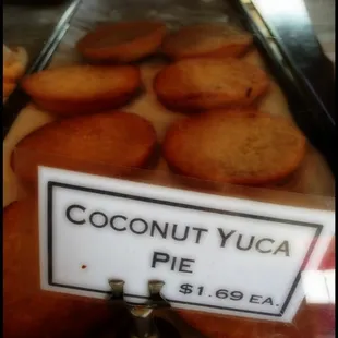 Coconut Yuca Pie