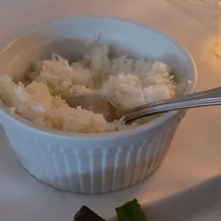 white rice