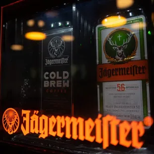 a neon sign for a beer shop