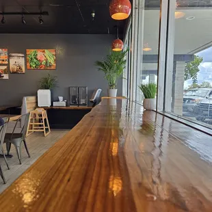 interior, sushi and sashimi