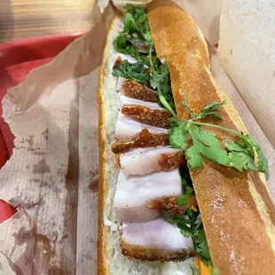 Pork Belly Banh Mi