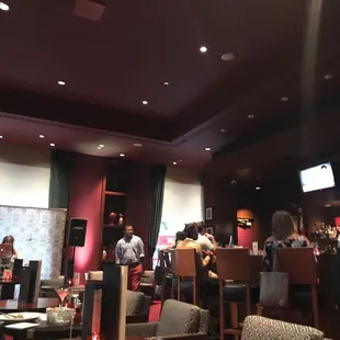 Martini Monday at the Le Bar Sofitel hotel. Daphne taking very good care of us!