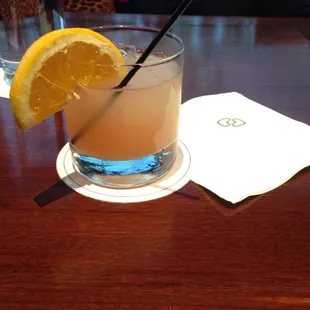 This drink is called one night stand - ketel one orange, Cointreau &amp; grand marnier cherry