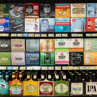 We carry a wide selection of craft beers and canned cocktails. Our selection is always changing and growing with the local brewing scene.