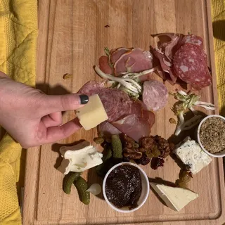 La Planche de Charcuterie et Fromage