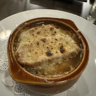 French onion soup