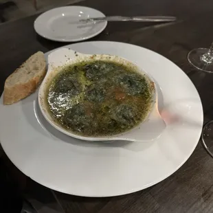 Cassolette of snails