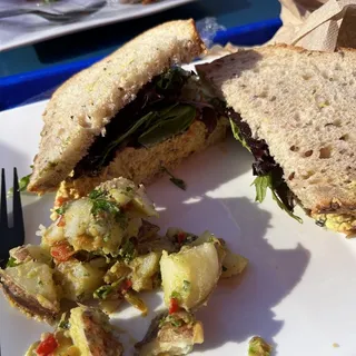 Curried Turkey Sandwich