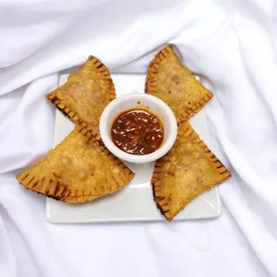 fataya (fish patties)