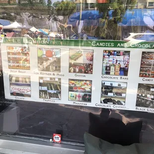 All these goodies available!