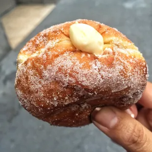 Custard filled