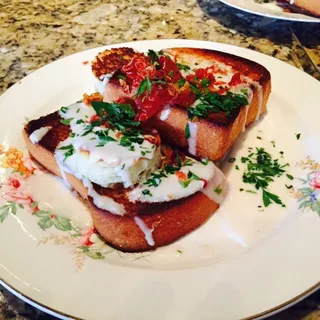 Brunch Eggs in a Basket