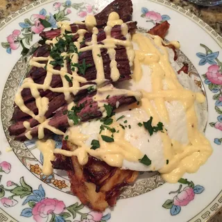 Brunch Hanger Steak and Eggs
