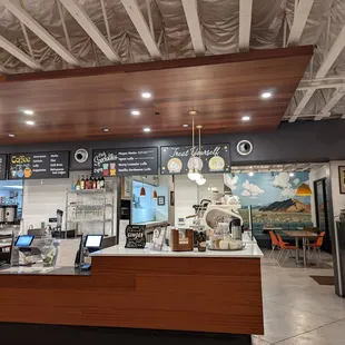 Order at the counter