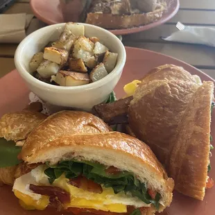 American in Paris Breakfast Sandwich