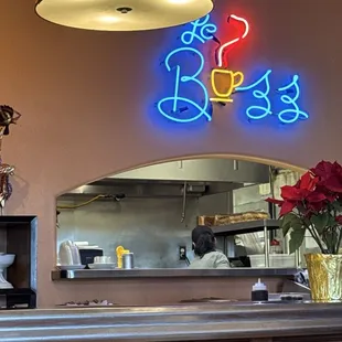 Just a picture at the restaurant.