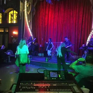 Fantastic live music at Le Caberet.