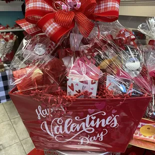 Valentine's Day Chocolate Basket