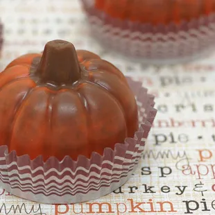 Pumpkin Spice Chocolate Truffle