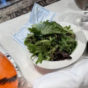 Side salad to pork belly flatbread