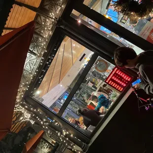 a man looking at his cell phone