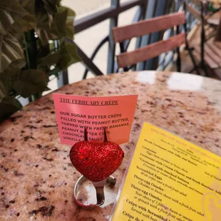 Description of the crepe of the month