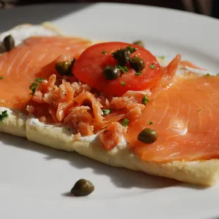 Smoked Salmon Crepe