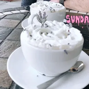 Lavender Vanilla Latte