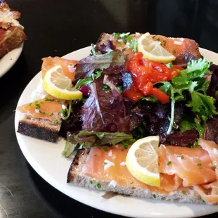 Smoked Salmon Sandwich