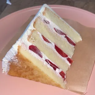 Strawberry Chiffon Cake