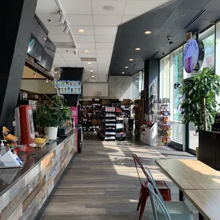 interior, sushi and sashimi