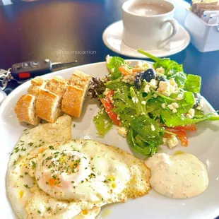 Happy eggs and latte!