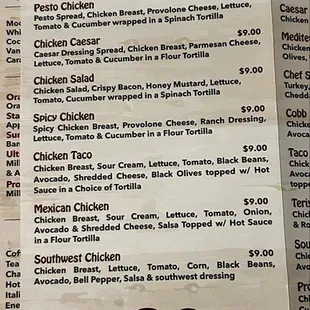 Menu 1/2025