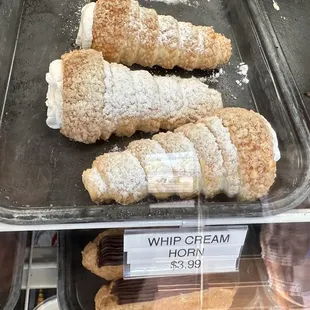 Whip Cream Horn Whipcream