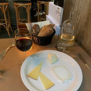 Cheeses and wine !